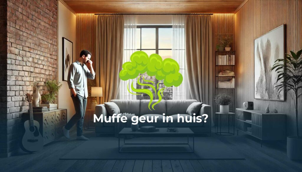 Muffe geur in huis