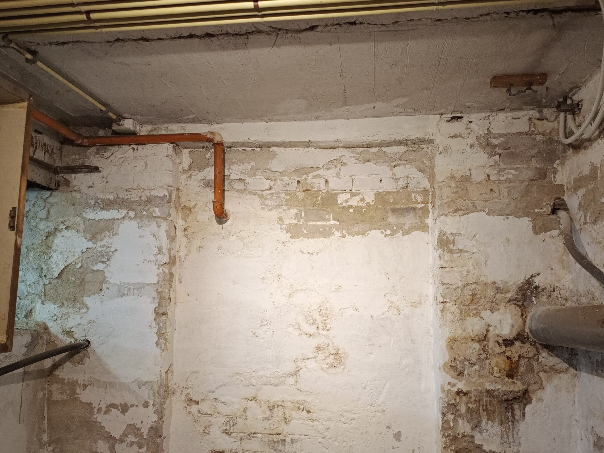 Vochtplekken Keldermuur waterdicht maken